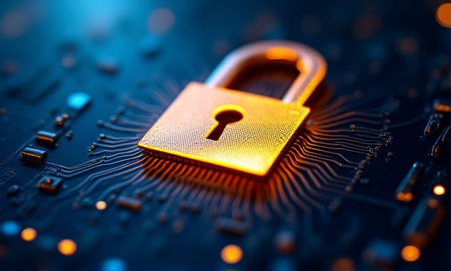 Abstract concept of Intellectual Property in a digital network